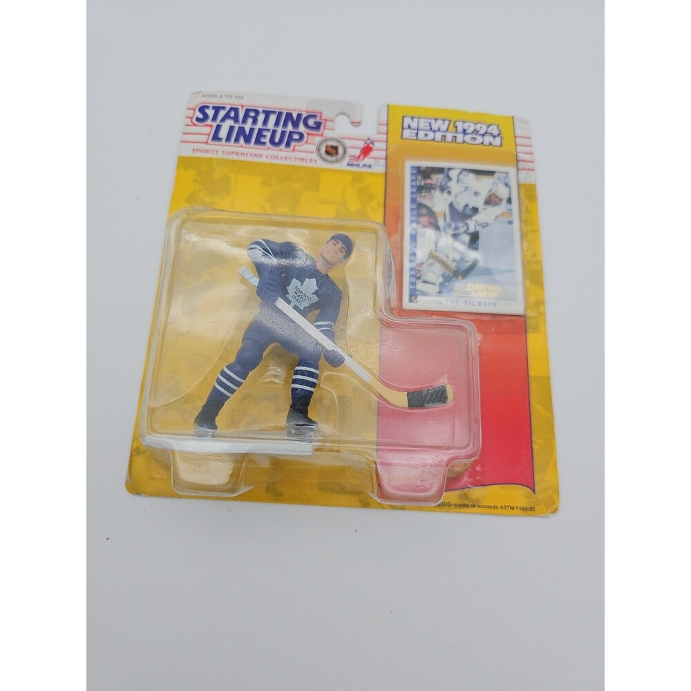 Starting Lineup NHL Toronto Maple Leafs DOUG GILMOUR SLU 4" Figure w/ Card 1994
